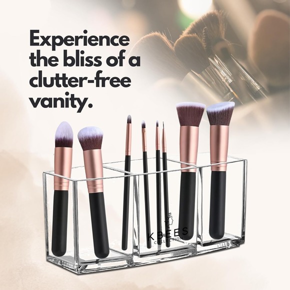 Makeup Organizer Set with 14 Makeup Brushes Bundle New - Picture 5 of 5